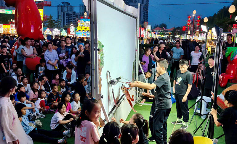 皇冠信用網出租_乐享“双节”假期 大运河边月亮河小镇非遗市集开市